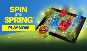 Enjoy this Spring with Spin into Spring at Jackpot Mobile Casino!