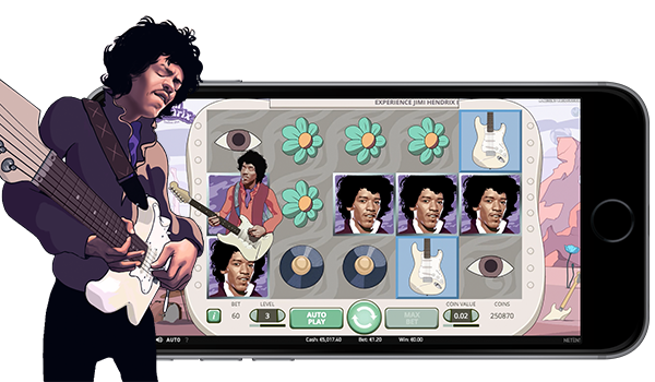 Jimi Hendrix - Jackpot Mobile Casino