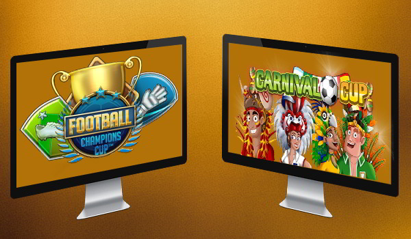 Football: Champions Cup and Carnival Cup Online Slots Games