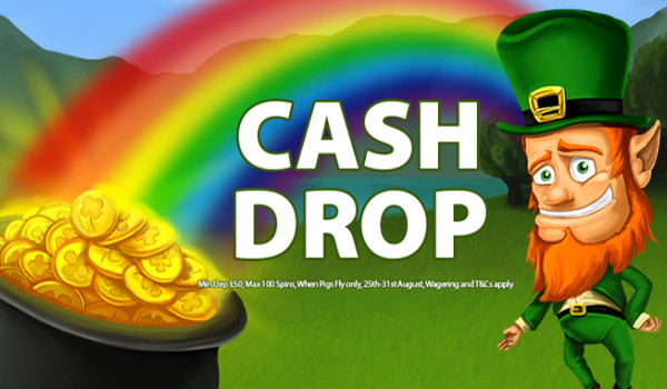 Get Lucky with £50 on Cash Drop promotion