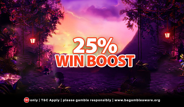 Win a Boost of 25% On The New Wish Upon a Jackpot!