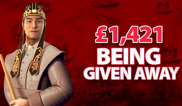 Explore 1421 Voyages of Zheng He and Win £1421 In Cash!