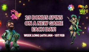 Deposit and Get 25 Spins