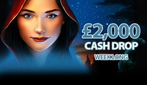 Cash Drop 200 x £10 Gypsy Moon theme