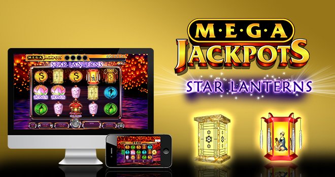 New IGT Megajackpots Star Lanterns Slots Makes its Debut at Jackpot Mobile Casino