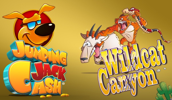 Differences between Jumping Jack Cash and Wild Cat Canyon Slots