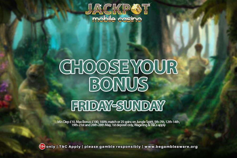 Get Ready for May Bonus Codes Weekend Promotion