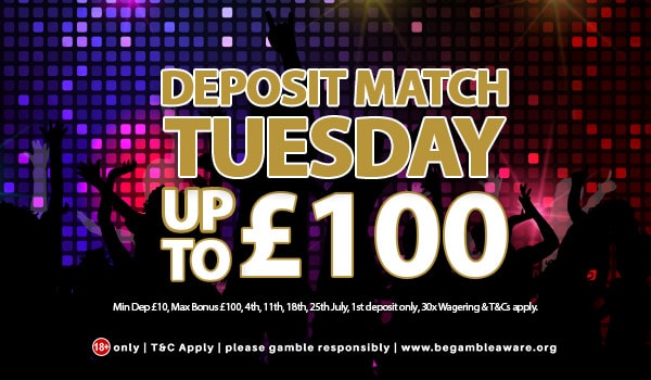 Party with Ted Every Tuesday at Jackpot Mobile Casino