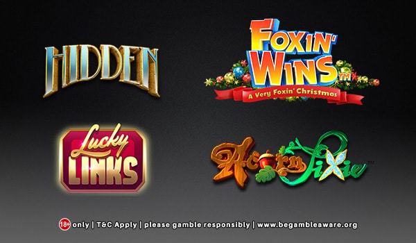 4 fantastic casino online slots launch this week!