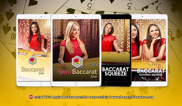 Play Live Baccarat Games at Jackpot Mobile Casino
