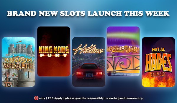 Brand New Slots Launch This Week at Jackpot Mobile Casino
