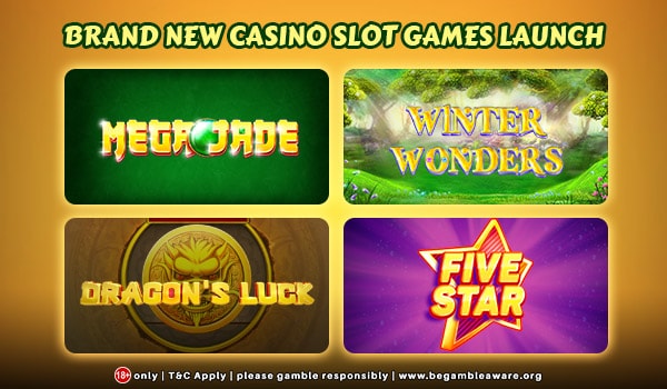 Brand New Casino Slot Games Launch at Jackpot Mobile Casino