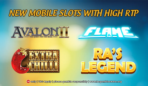New Mobile Slots With High RTP Releases This Month