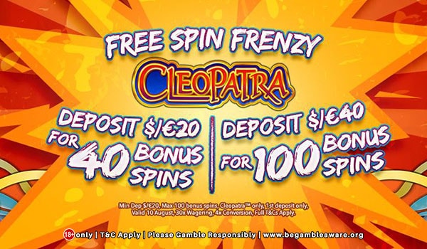 Free Spins Frenzy Cleopatra