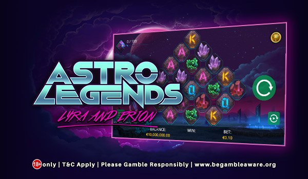 Play Astro Legends Lyra and Erion Slots