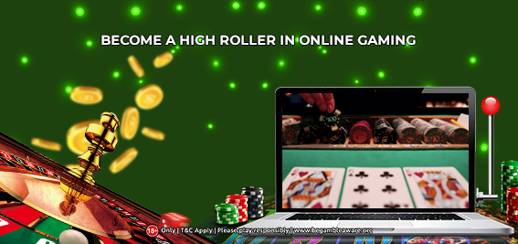What does it take to become a high roller in online gaming?